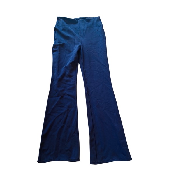 HALARA NWT Blue Flare Pants High-Waisted Boot Cut Pull On Casual small petite - Picture 3 of 8